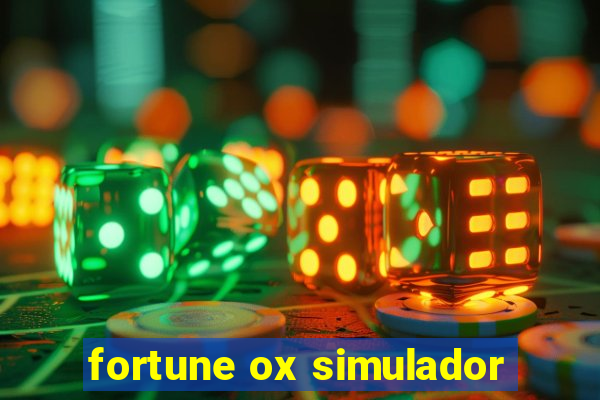 fortune ox simulador